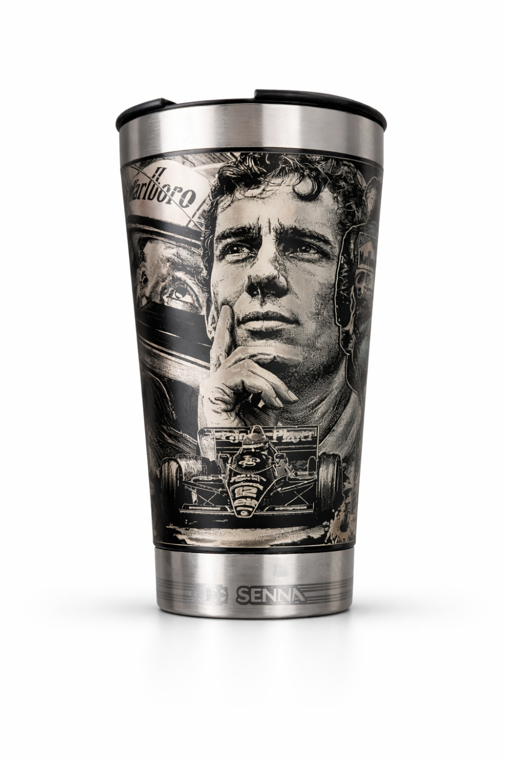 Copo Termico 473ml | Personalizado a Laser - Ayrton Senna