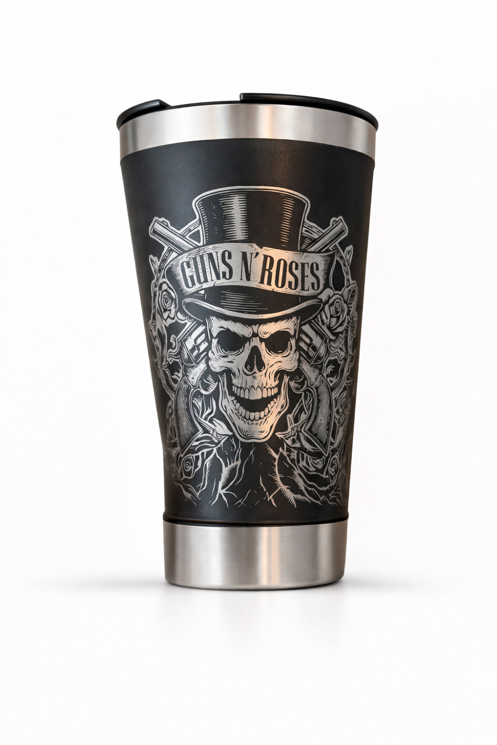 Copo Termico 473ml | Personalizado a Laser - Banda Guns n Roses