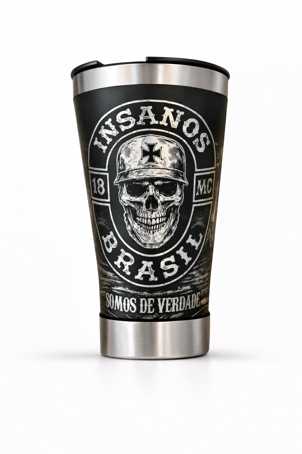 Copo Termico 473ml | Personalizado a Laser - Insanos Moto Clube
