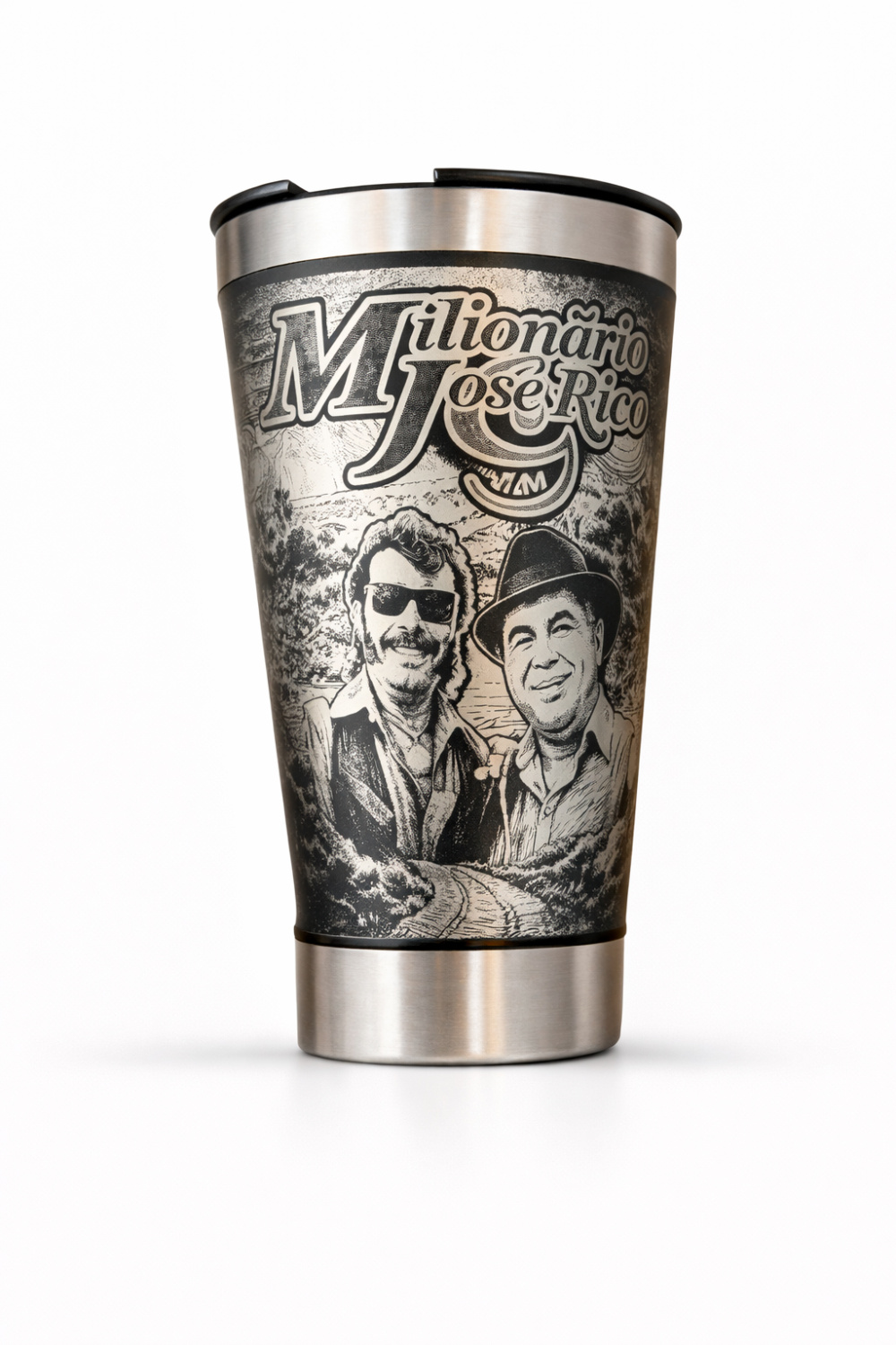 Copo Termico 473ml | Personalizado a Laser - Milionario e José Rico