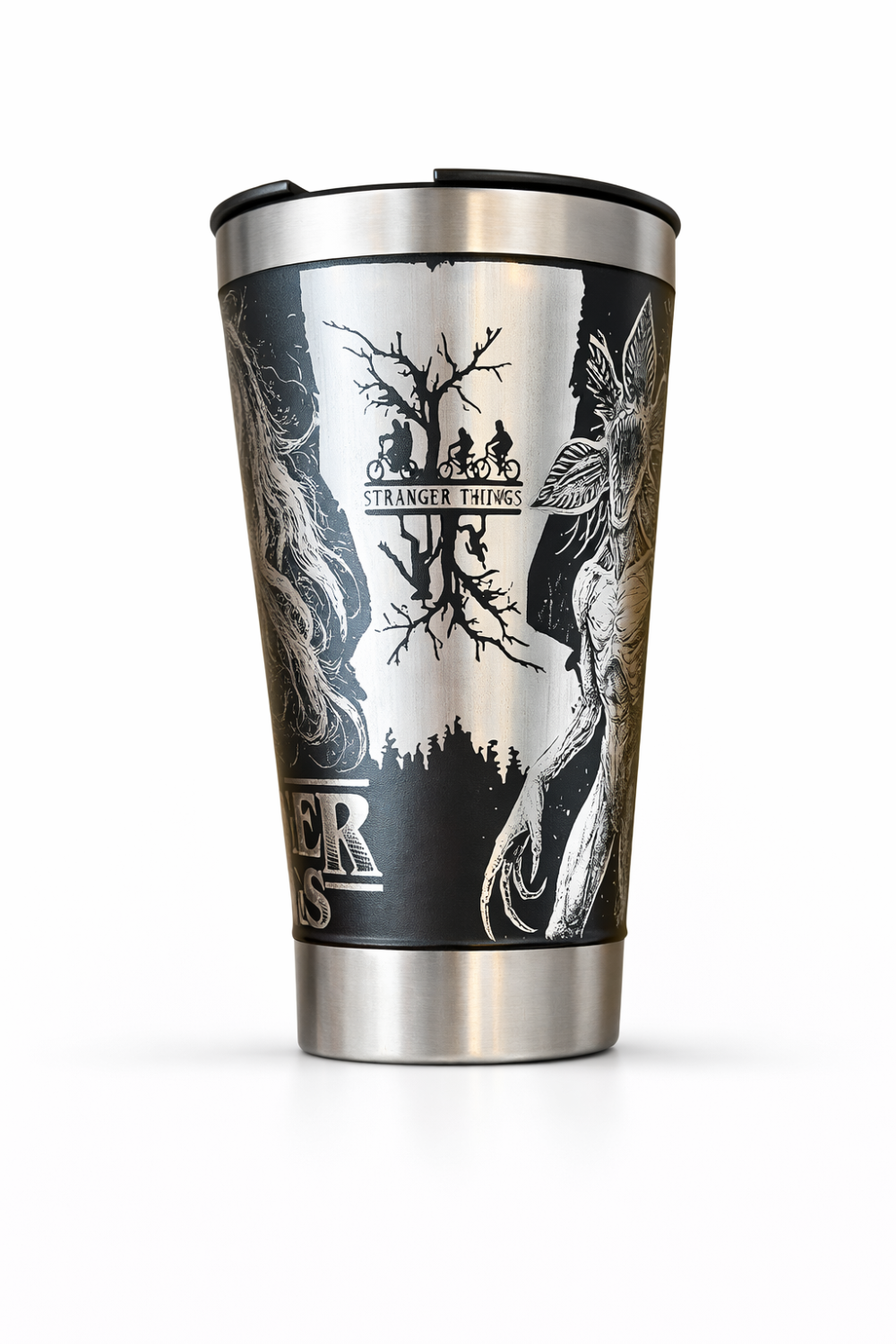 Copo Termico 473ml | Personalizado a Laser - Serie Strang Things